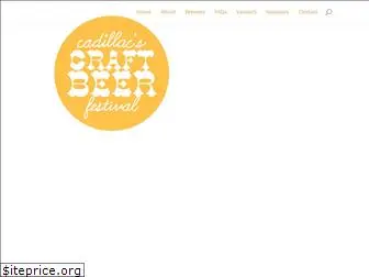 cadillaccraftbeerfest.com