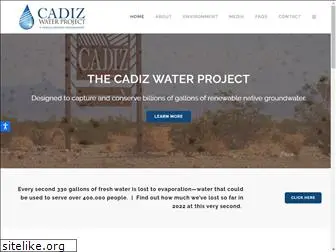 cadizwaterproject.com
