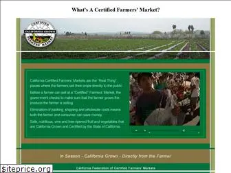 cafarmersmarkets.com