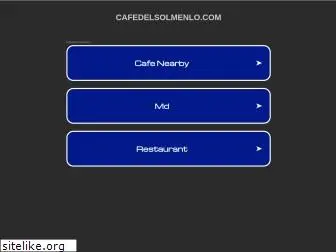 cafedelsolmenlo.com