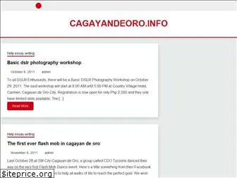cagayandeoro.info