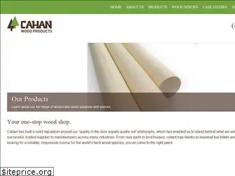 cahanwoodproducts.com