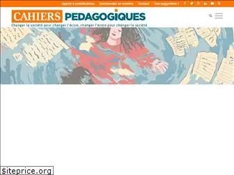 cahiers-pedagogiques.com