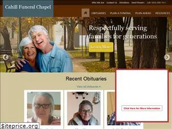 cahillfuneralchapel.com