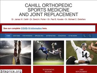 cahillorthopedic.com