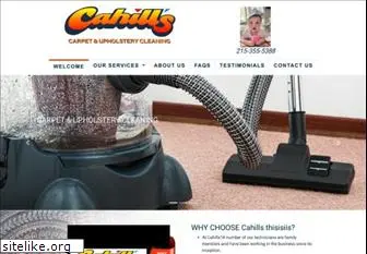 cahillscarpetcleaning.com