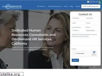 cahrservices.com