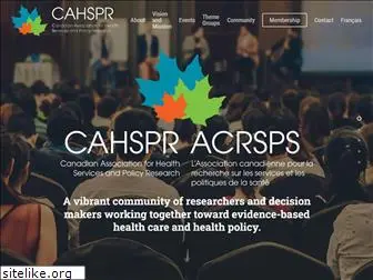 cahspr.ca