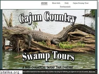 cajuncountryswamptours.com