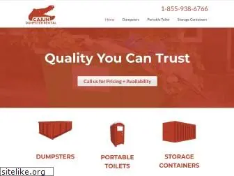 cajundumpsterrental.com