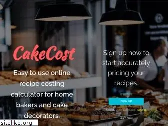 cakecost.net