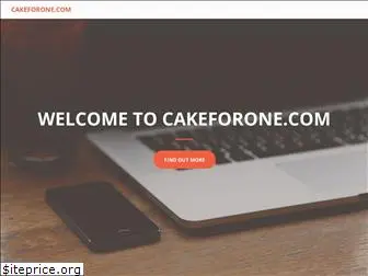 cakeforone.com