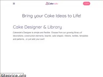 cakenote.com