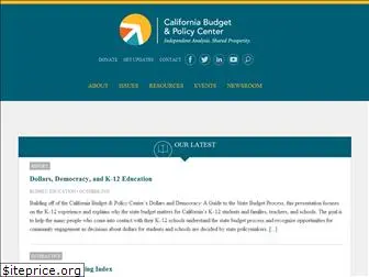 calbudgetcenter.org