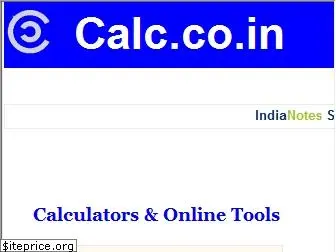 www.calc.co.in