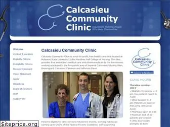 calcasieucommunityclinic.com