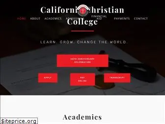 calchristiancollege.edu