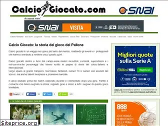 calcio-giocato.com