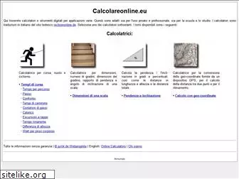 calcolareonline.eu