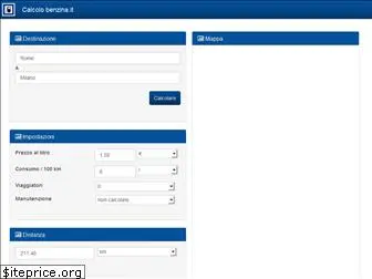 calcolobenzina.it