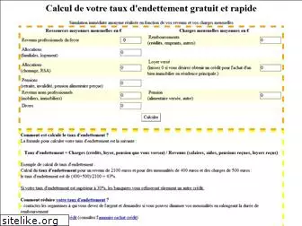 calcul-taux-endettement.fr