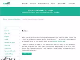 calculadorasfinancieras.com