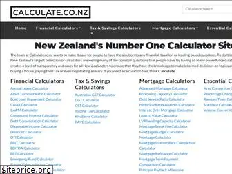 calculate.co.nz