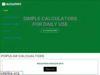 calculatesite.com