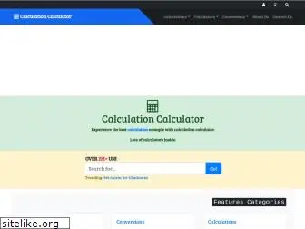 calculationcalculator.com