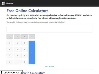 calculatist.com