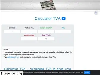 calculator-tva.ro