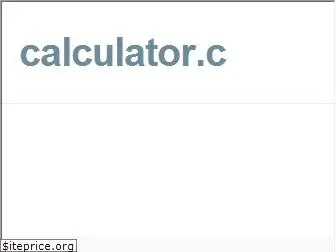 calculator.cc