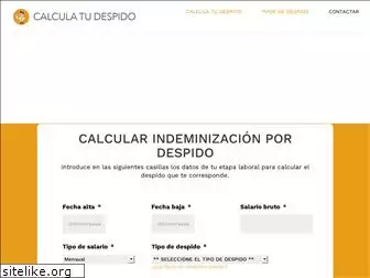 calculatudespido.es