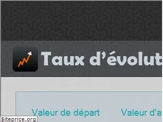 calculer-taux-evolution.fr