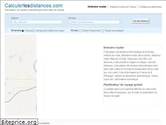 calculerlesdistances.com