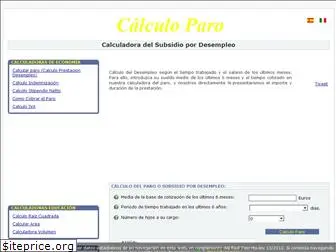 calculoparo.com