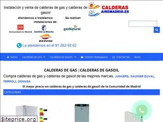 calderasairemadrid.es