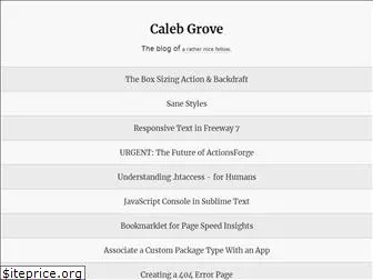 calebgrove.com