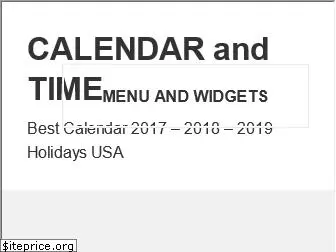 calendar-and-time.com