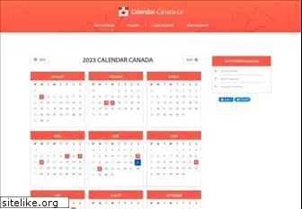 calendar-canada.ca