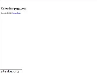 calendar-page.com