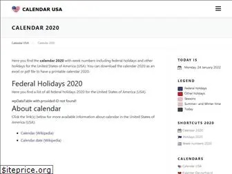 calendar-usa.com
