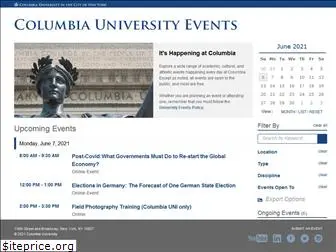 calendar.columbia.edu