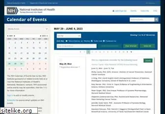 calendar.nih.gov