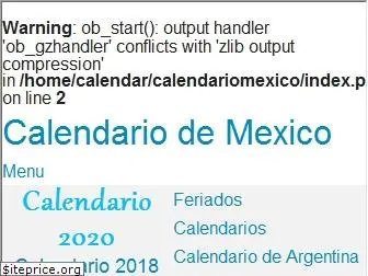 calendariomexico.com