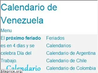 calendariovenezuela.com