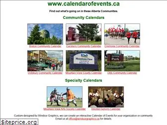 calendarofevents.ca