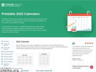 calendaroptions.com