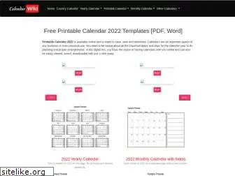 calendarwiki.com