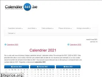 calendrier-365.be